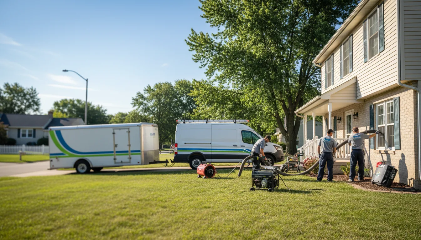 Flooded Basement Restoration And Cleanup With Repair in Kiron, IA near me